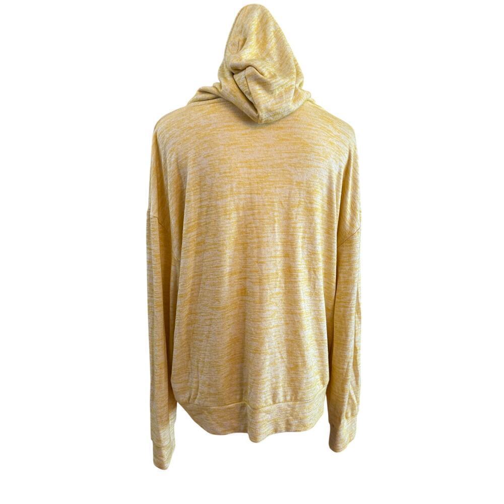 a. new day thin soft yellow hoodie womens xl